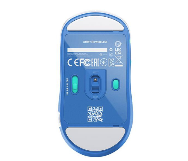 Xtrfy M8 Wireless White - 1097065 - zdjęcie 6